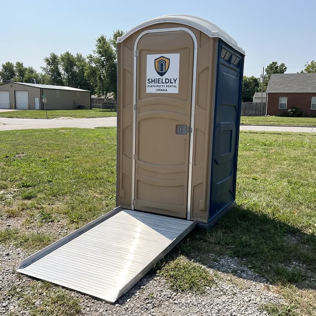 ADA-compliant porta potty Omaha